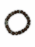 Medjugorje Earth Stone Miraculous Medal Bracelet